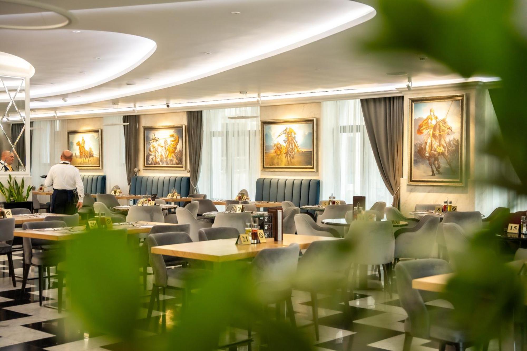 A Hoteli - Hotel Park Vrnjačka Banja 외부 사진 The restaurant