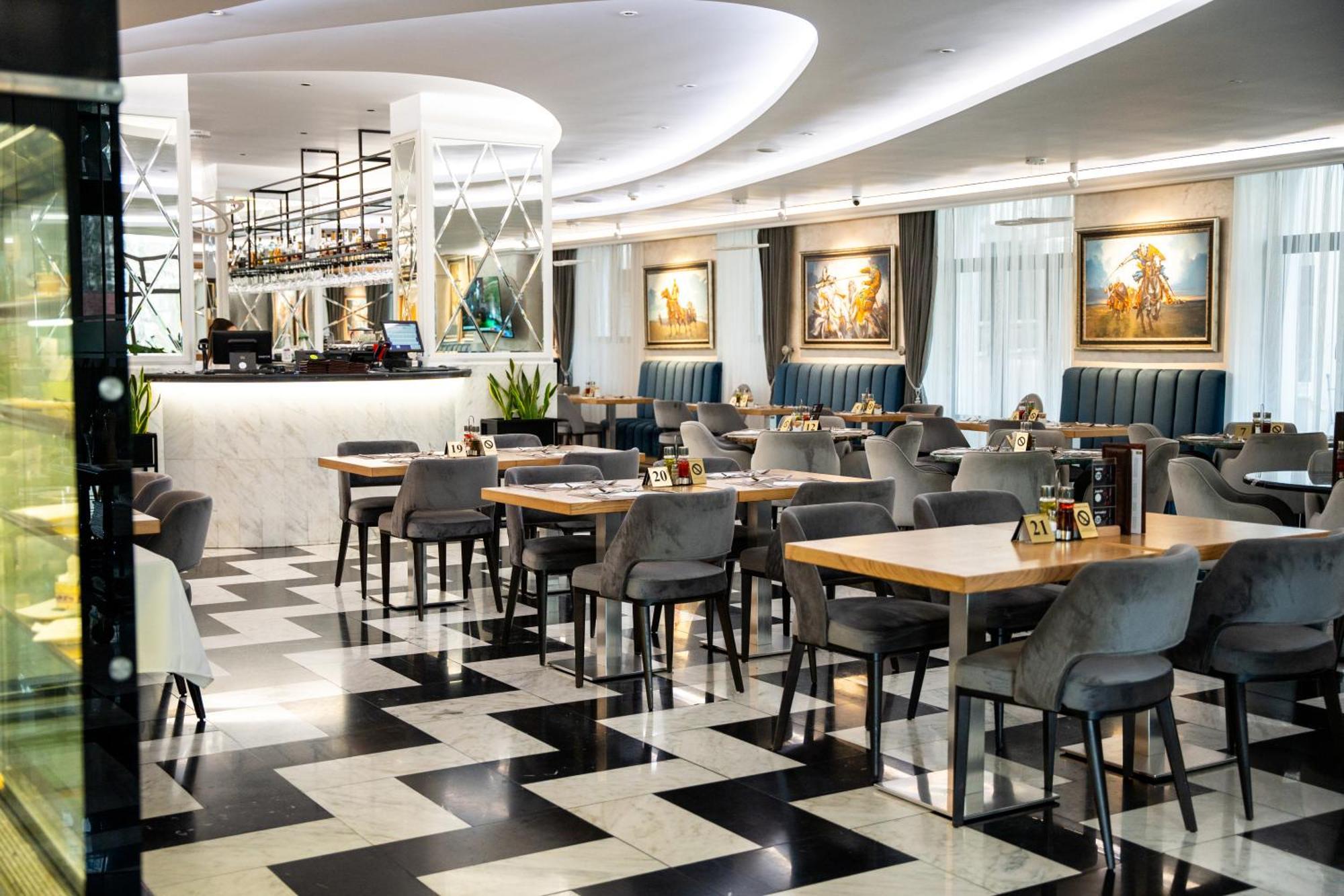 A Hoteli - Hotel Park Vrnjačka Banja 외부 사진 Restaurant